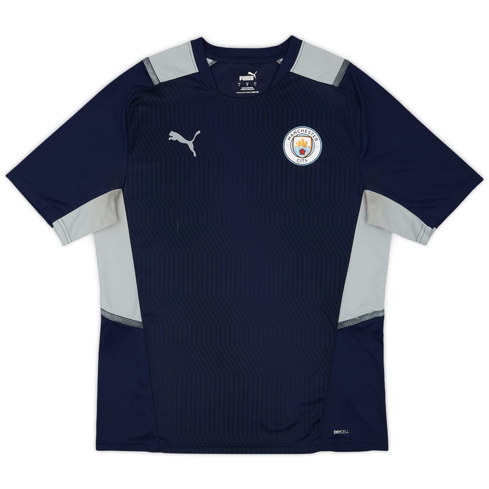 2021-22 Manchester City Puma Training Shirt - 9/10 - (L)