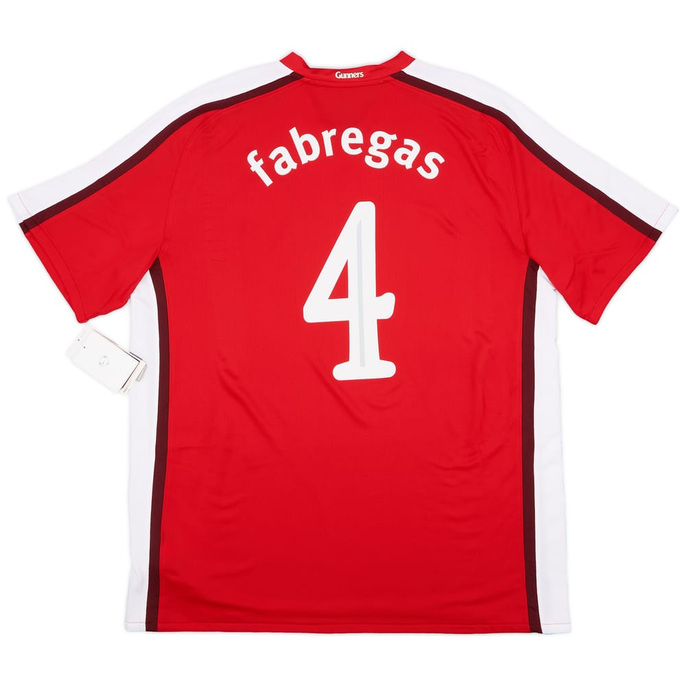 2008-10 Arsenal Home Shirt Fabregas #4 (XL)