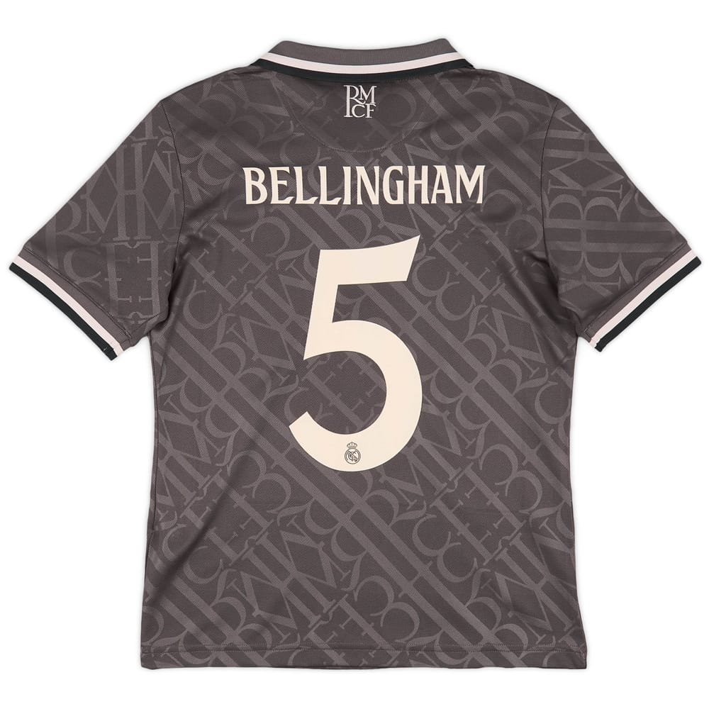 2024-25 Real Madrid Third Shirt Bellingham #5 (KIDS)