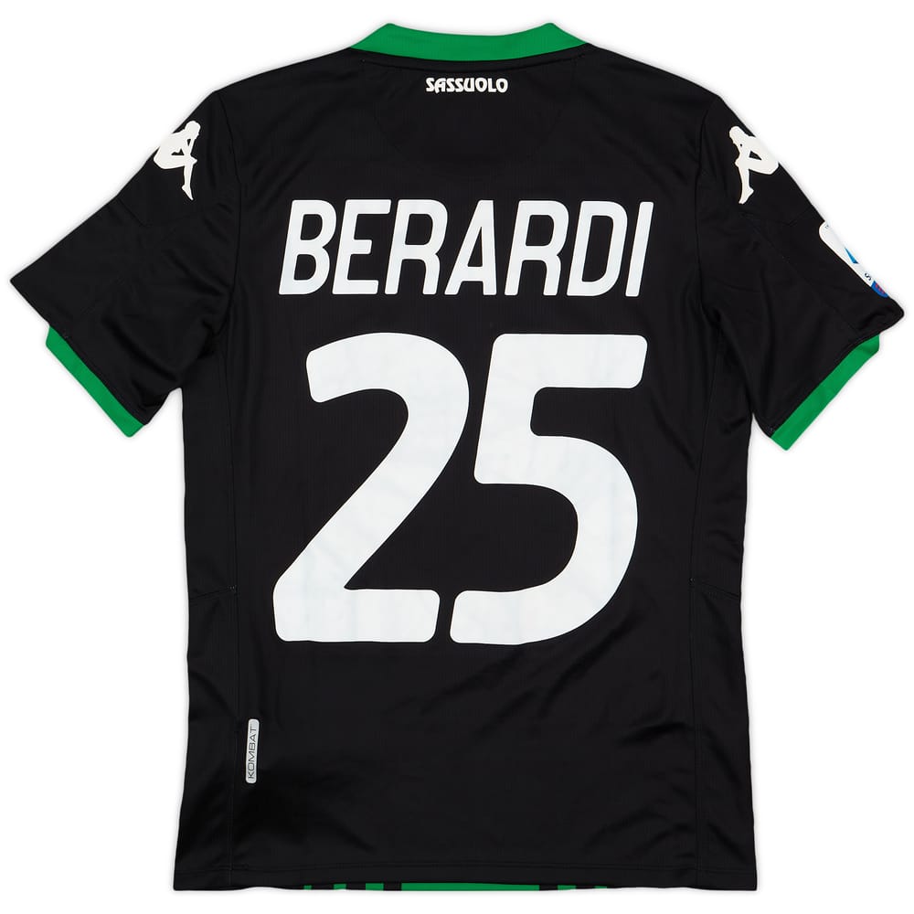 2019-20 Sassuolo Authentic Home Shirt Berardi #25 - 6/10 - (S)