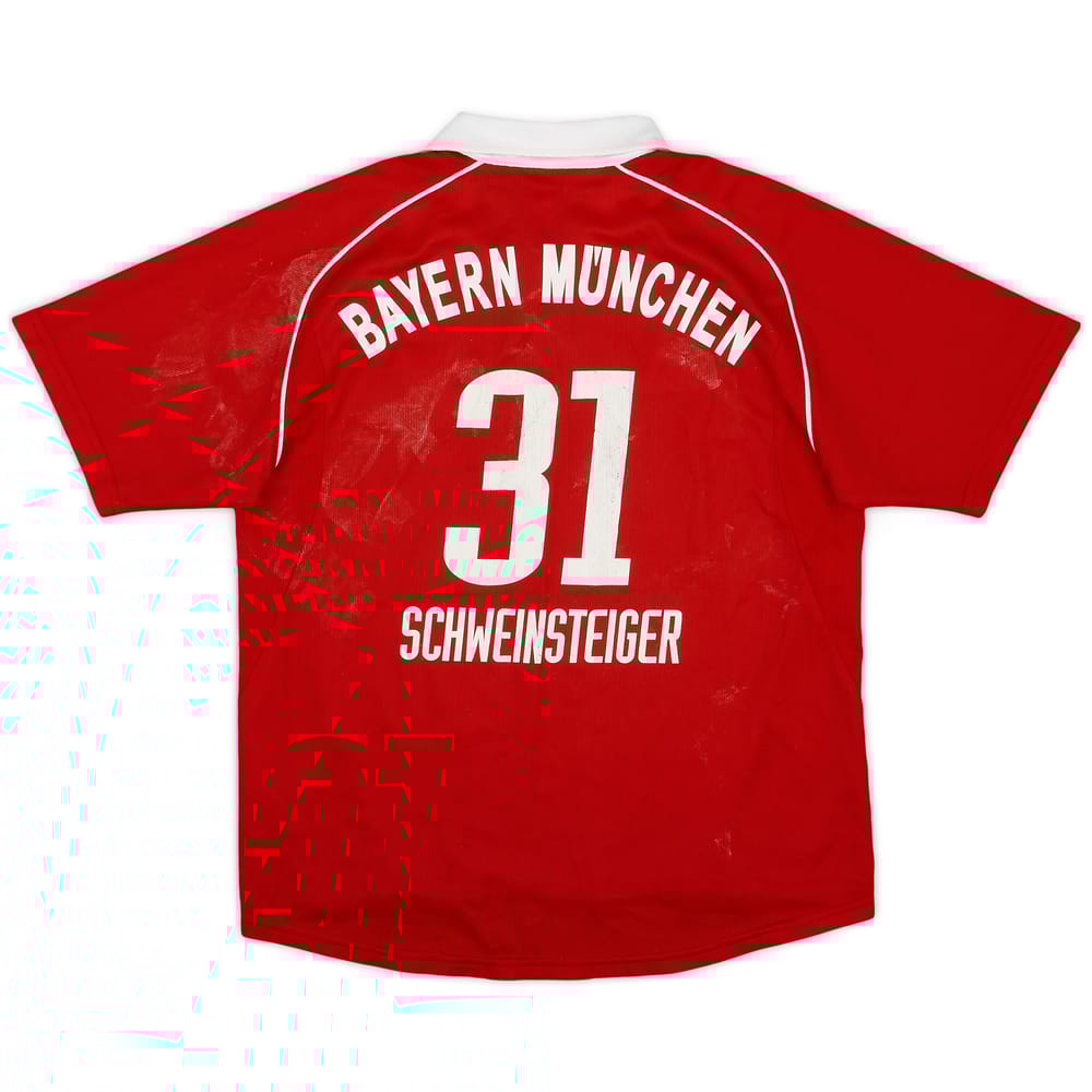 2005-06 Bayern Munich Home Shirt Schweinsteiger #31 - 4/10 - (L.Boys)