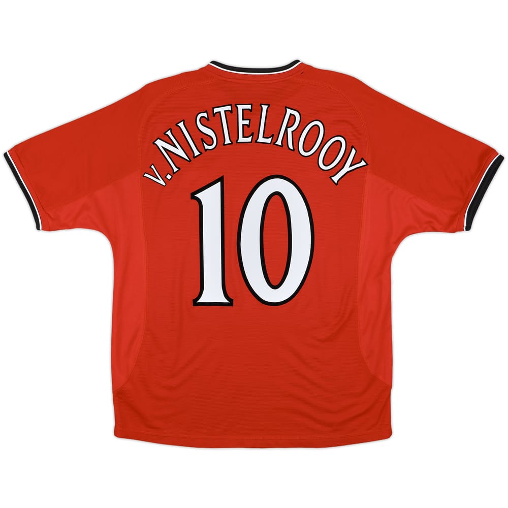 2000-02 Manchester United Home Shirt V.Nistelrooy #10 - 7/10 - (M)