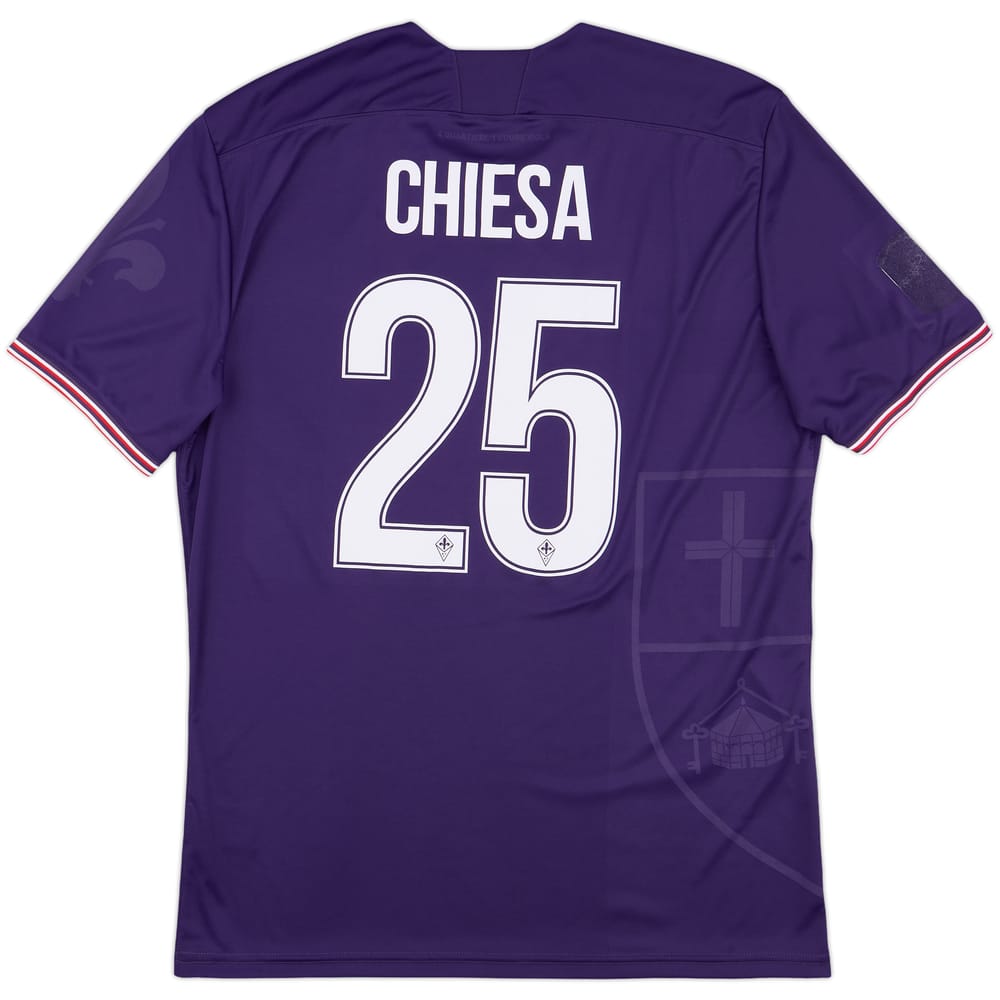 2017-18 Fiorentina Home Shirt Chiesa #25 - 6/10 - (XL)