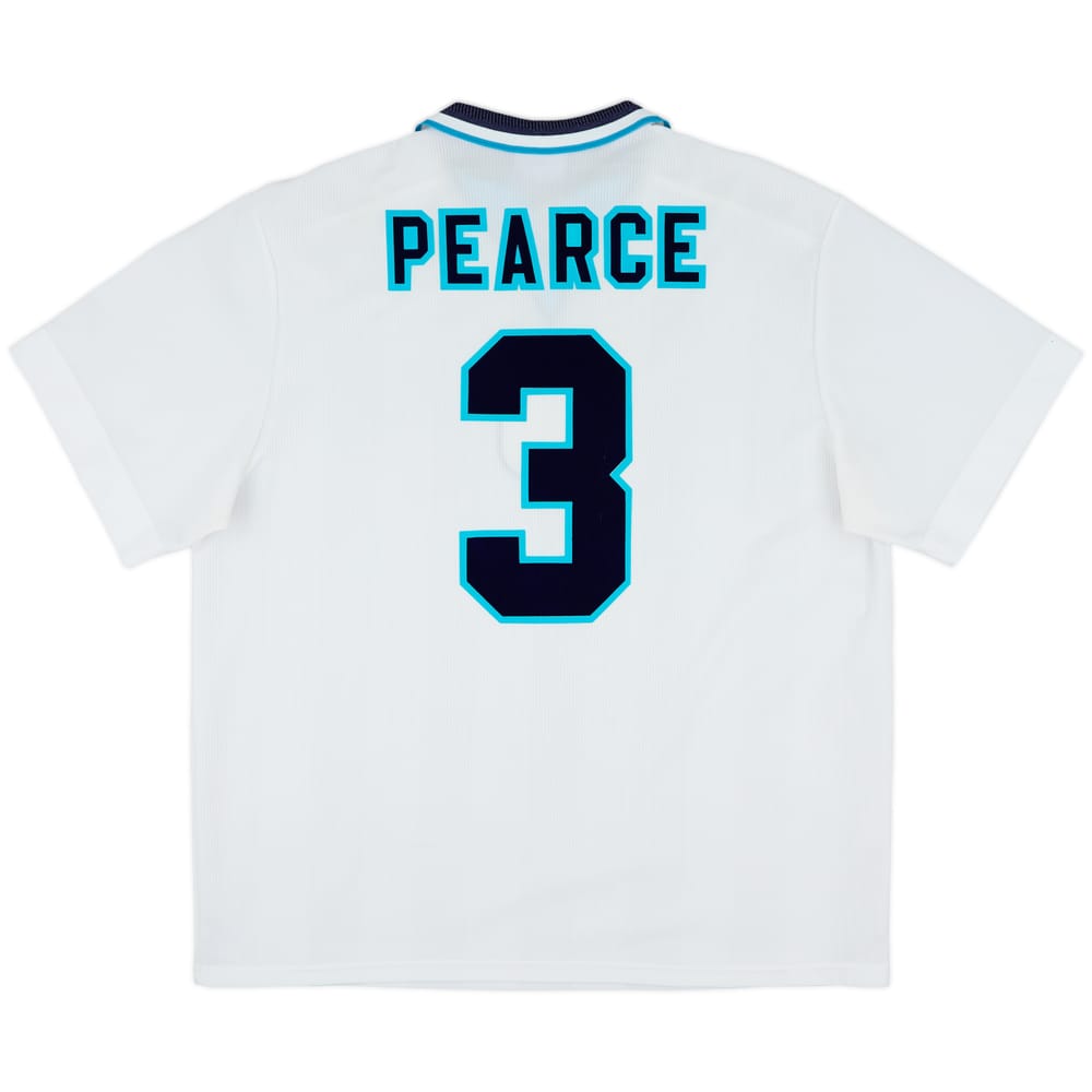 1995-97 England Home Shirt Pearce #3 - 8/10 - (XXL)