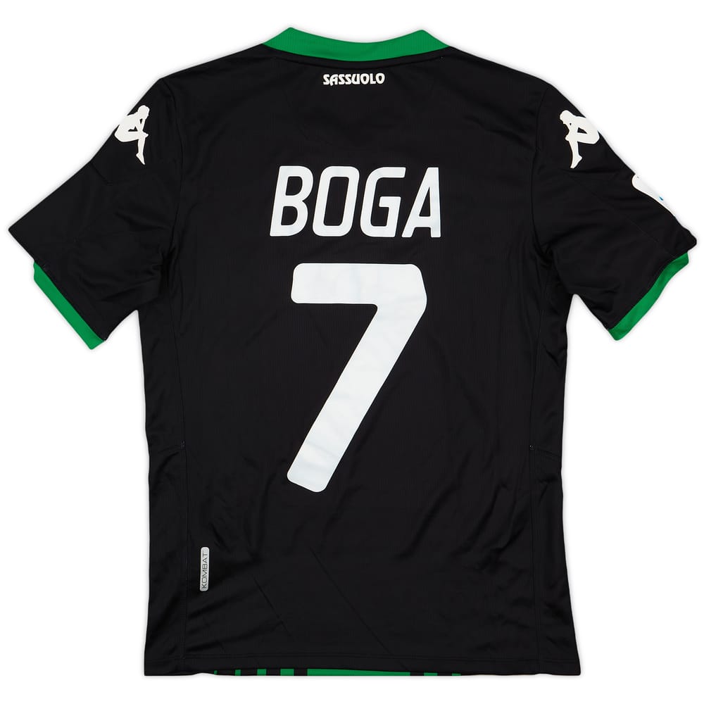 2019-20 Sassuolo Authentic Home Shirt Boga #7 - 8/10 - (S)