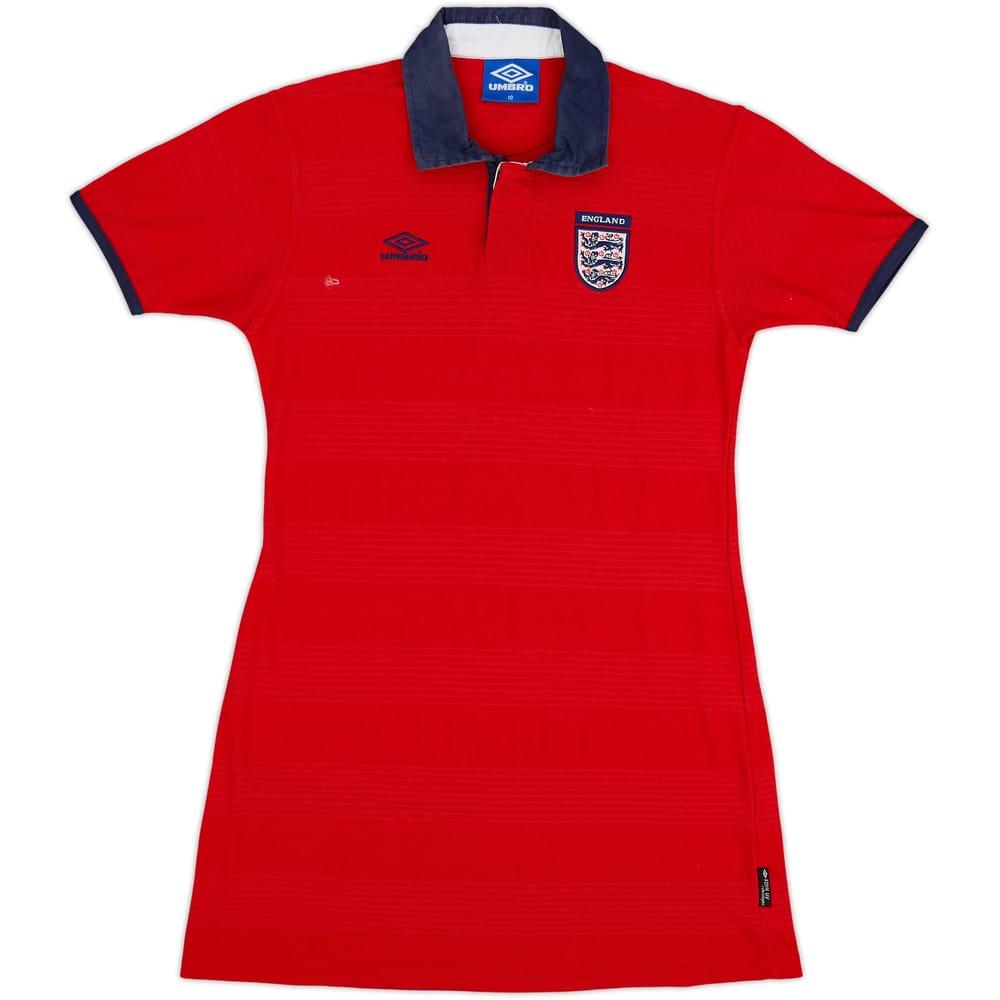 1999-01 England Away Shirt/Dress - 8/10 - (Women's M)
