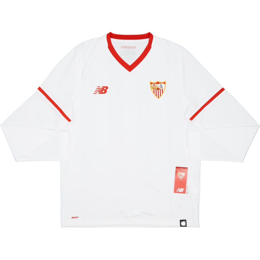 2017-18 Sevilla Home L/S Shirt