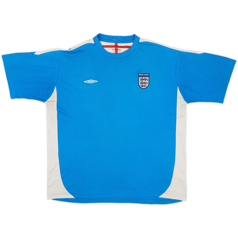 2004-06 England Umbro Training Shirt - 5/10 - (XL)