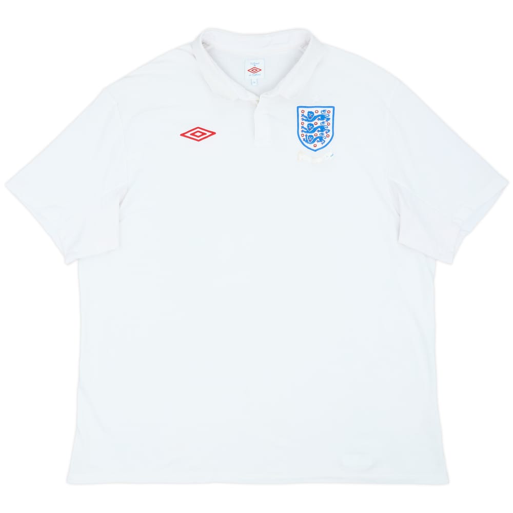2009-10 England 'South Africa' Home Shirt - 5/10 - (3XL)