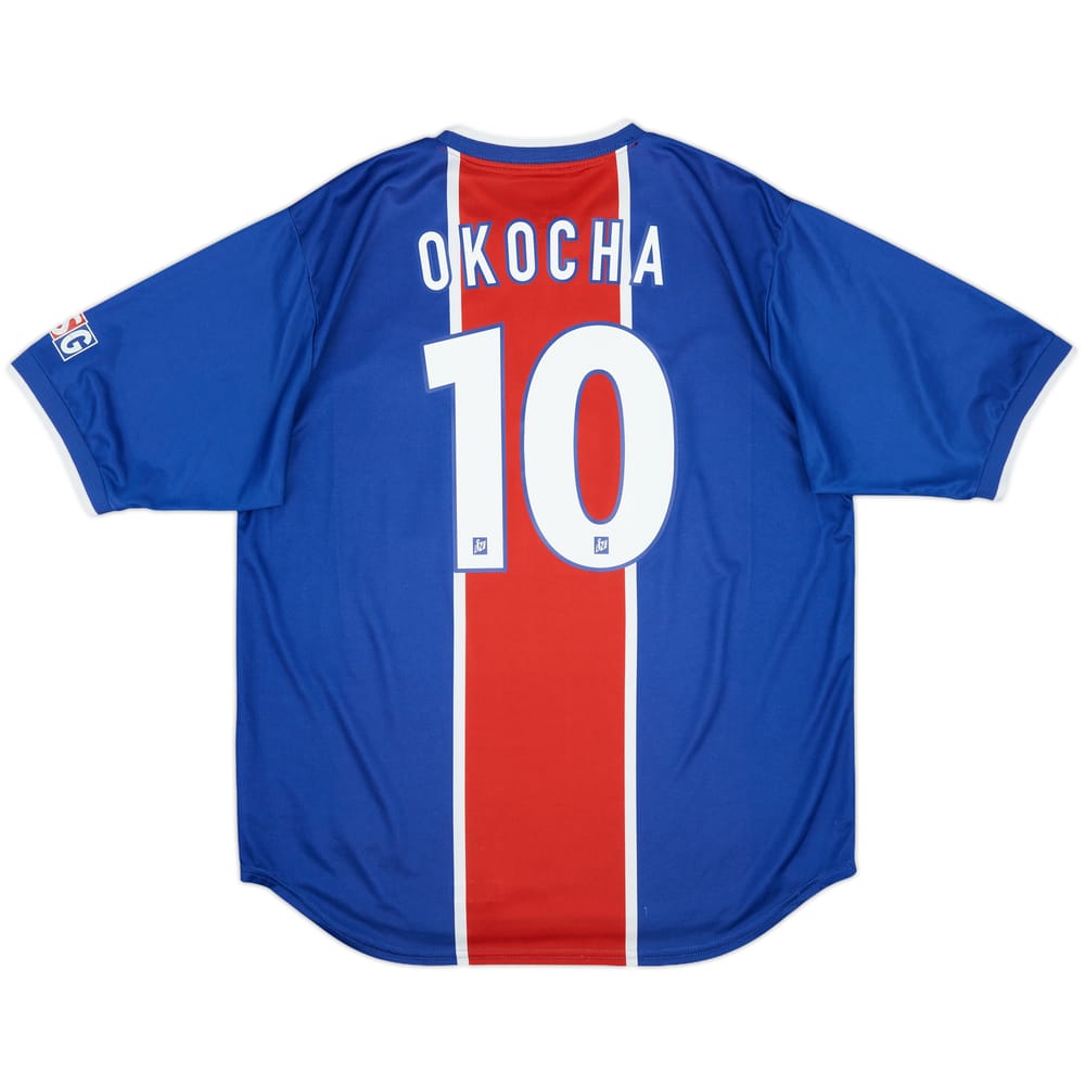 1999-00 Paris Saint-Germain Home Shirt Okocha #10 - 7/10 - (XL)
