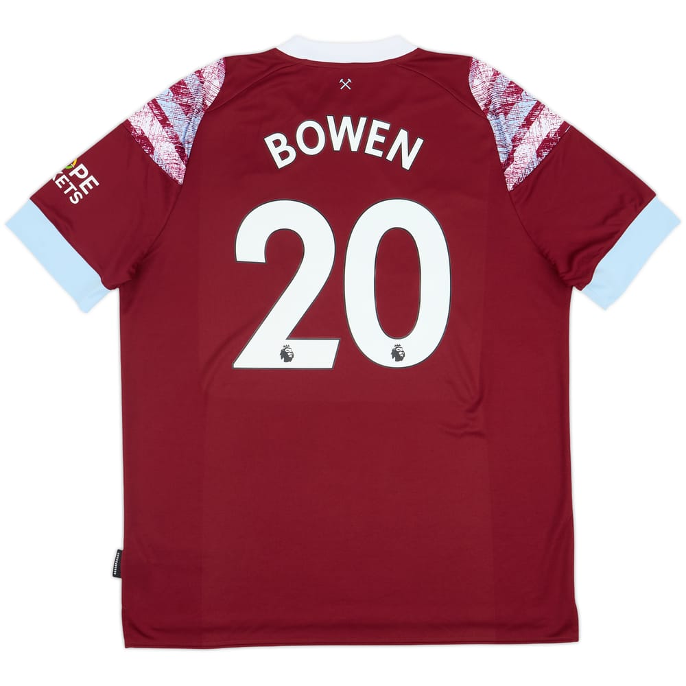 2022-23 West Ham Home Shirt Bowen #20 - 9/10 - (XXL)