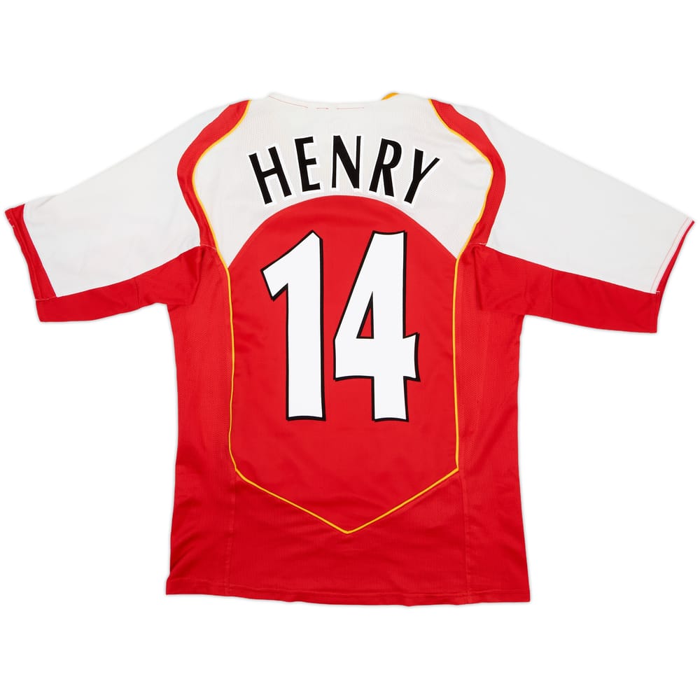 2004-05 Arsenal Home Shirt Henry #14 - 6/10 - (S)