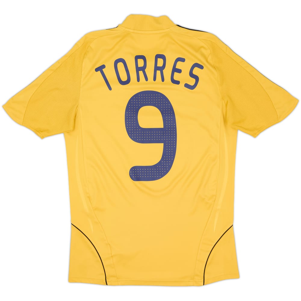 2008-10 Spain Away Shirt Torres #9 - 8/10 - (S)