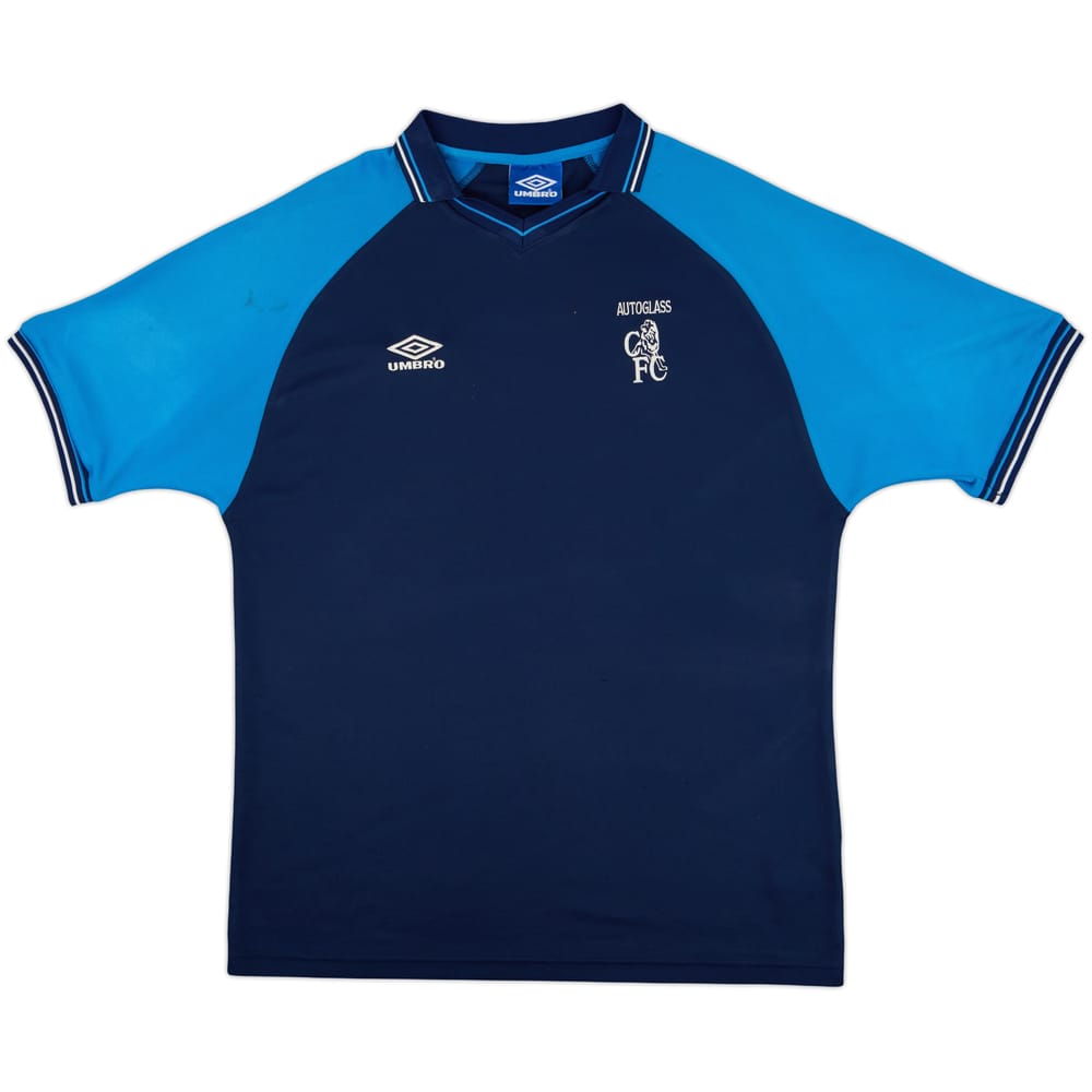 2000-01 Chelsea Umbro Polo Shirt - 7/10 - (XL)