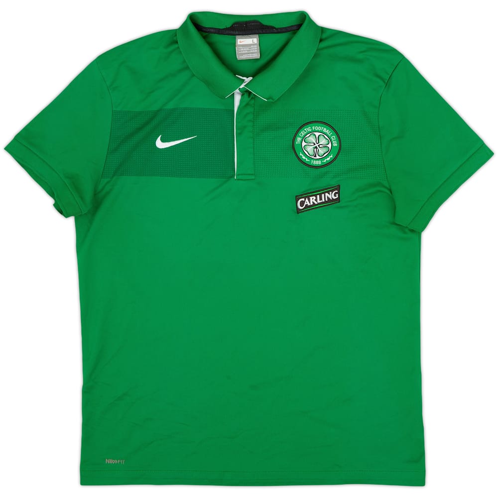 2009-10 Celtic Nike Polo Shirt - 8/10 - (L)