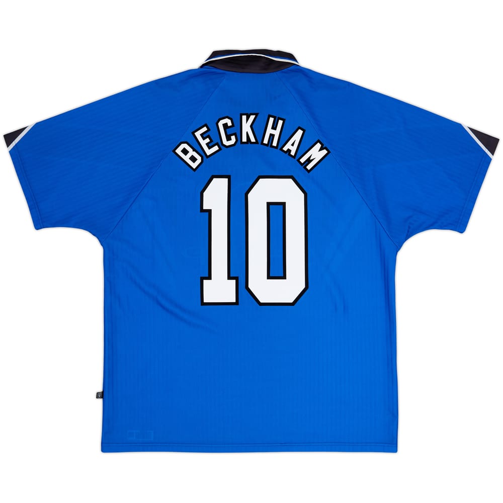 1996-98 Manchester United Third Shirt Beckham #10 - 9/10 - (XL)