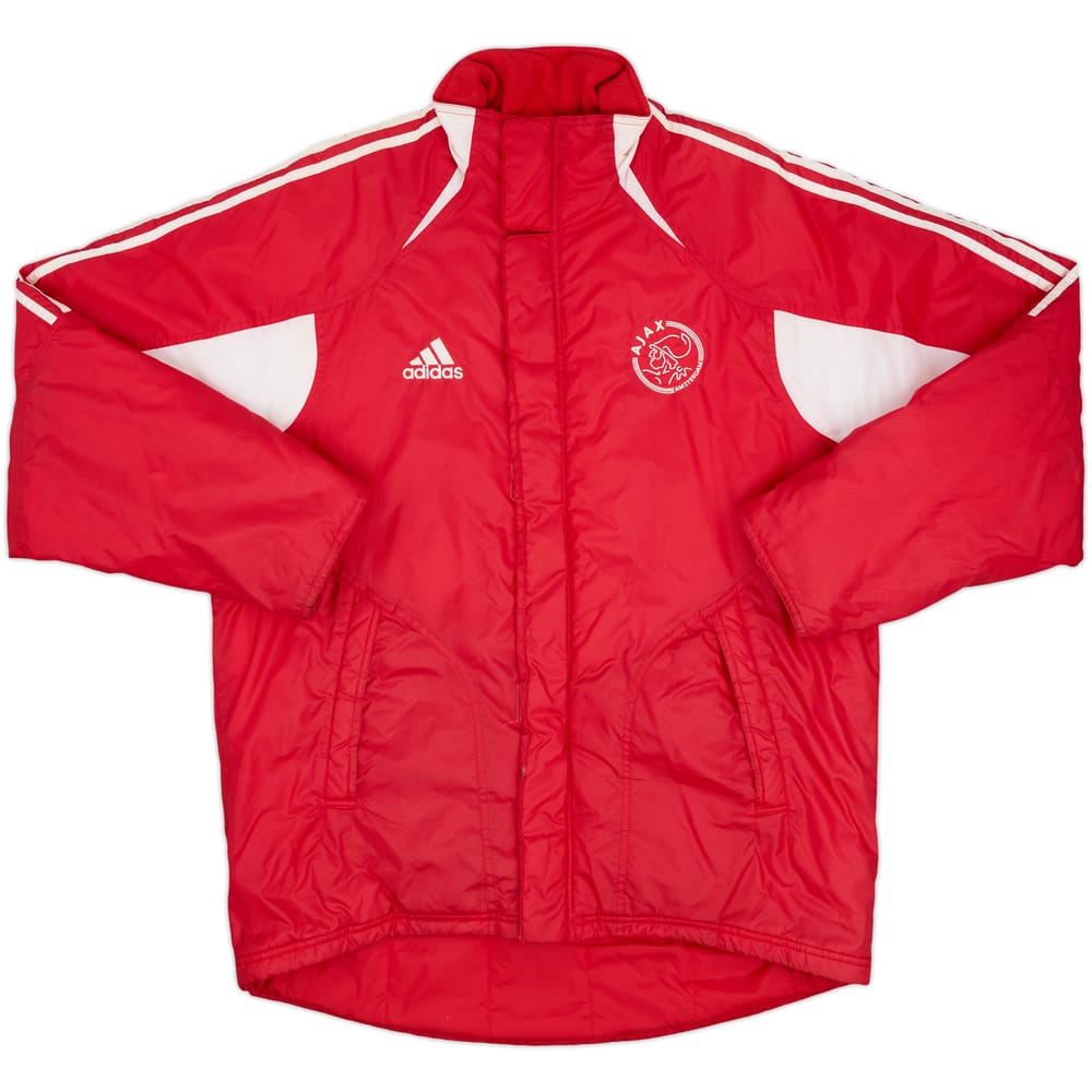 2004-05 Ajax adidas Padded Bench Coat - 6/10 - (L)