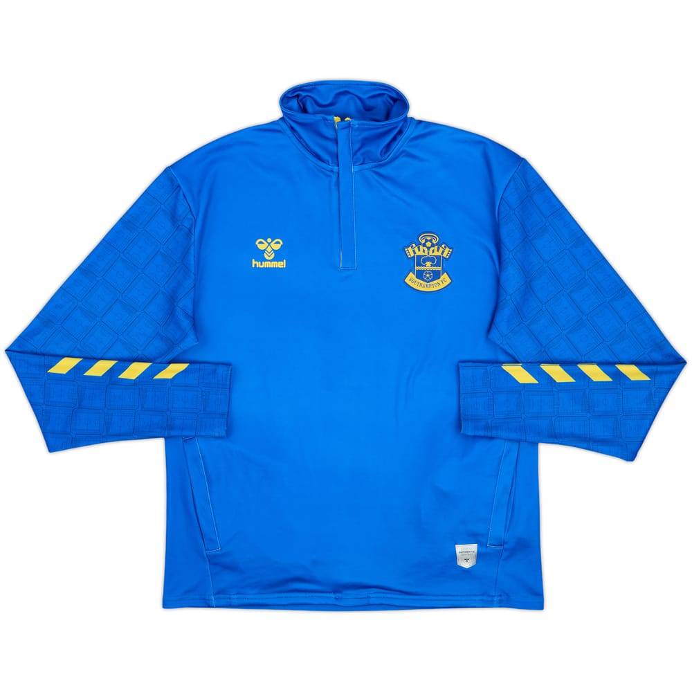 2021-22 Southampton Hummel 1/4 Zip Drill Top - 8/10 - (S)