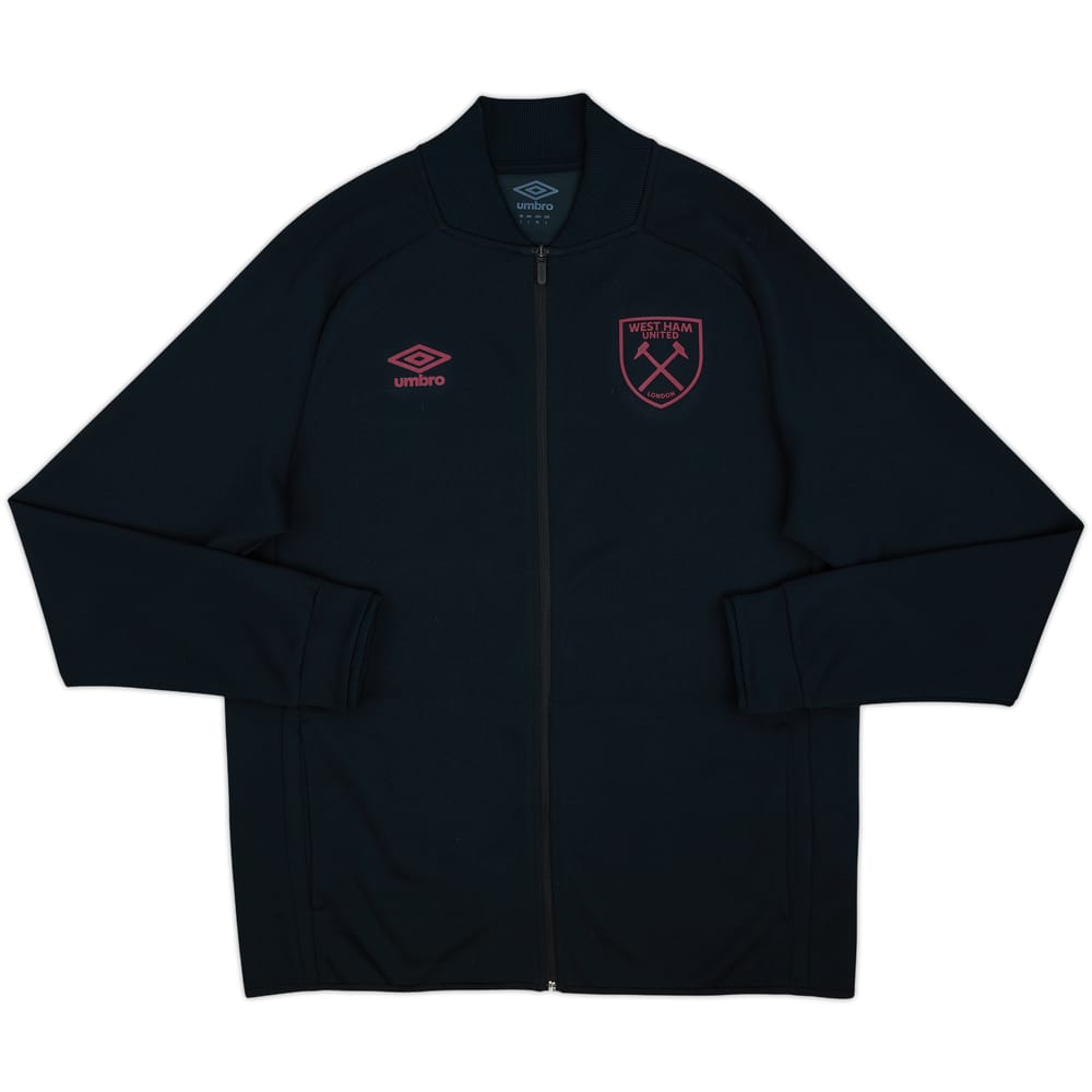 2021-22 West Ham Umbro Track Jacket - 8/10 - (L)