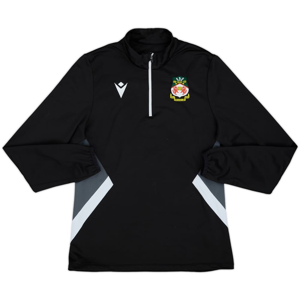 2023-24 Wrexham Macron 1/4 Zip Drill Top - 8/10 - (S)