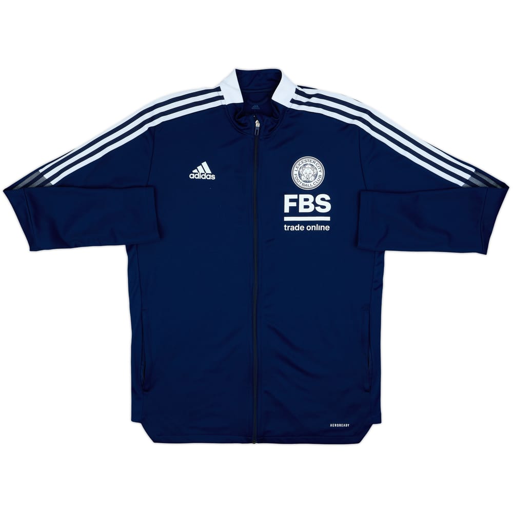 2022-23 Leicester adidas Track Jacket - 8/10 - (L)