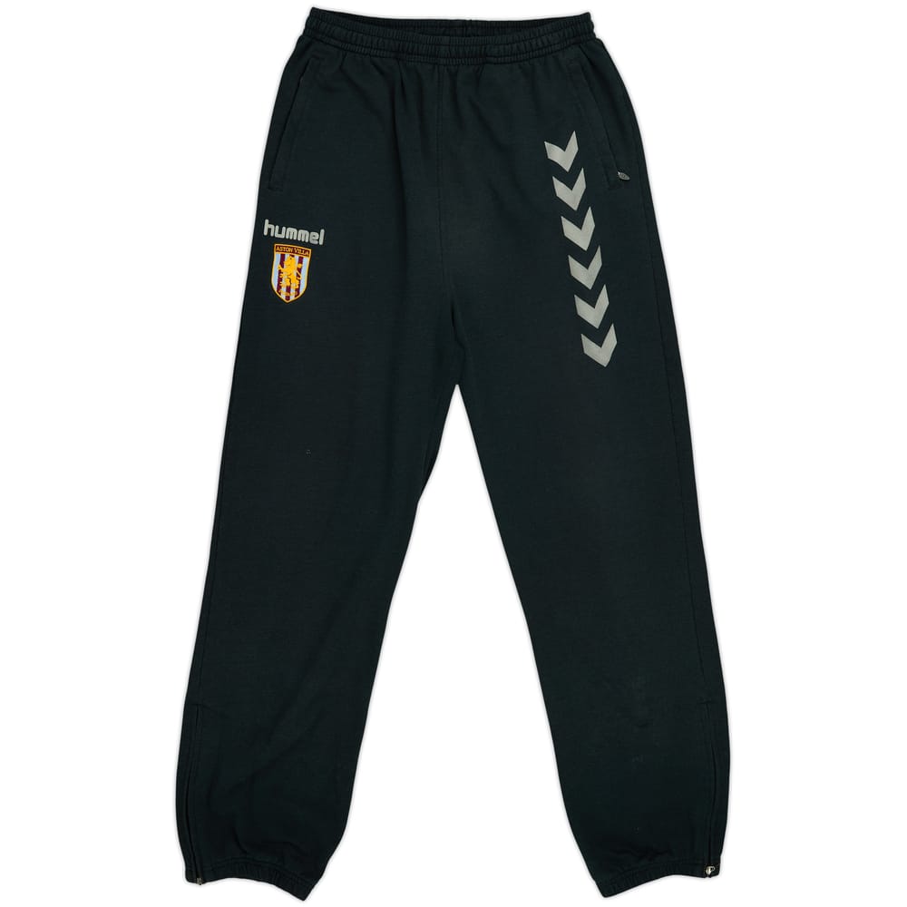 2006-07 Aston Villa Hummel Track Pants/Bottoms - 7/10 - (XL)