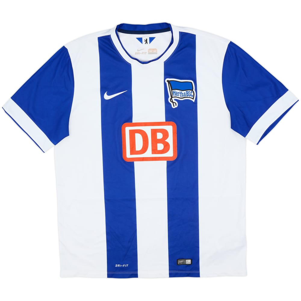 2014-15 Hertha Berlin Home Shirt - 5/10 - (XL)