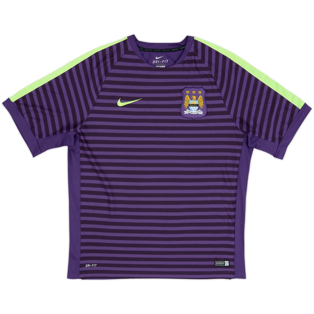 2014-15 Manchester City Nike Training Shirt - 8/10 - (XL)