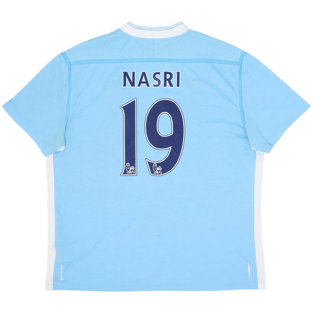 2011-12 Manchester City Home Shirt Nasri #19 - 6/10 - (XXL)