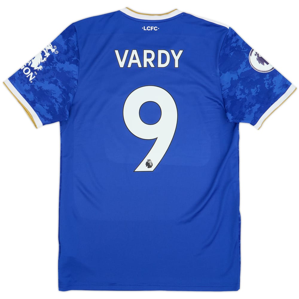 2021-22 Leicester Home Shirt Vardy #9 - 6/10 - (M)