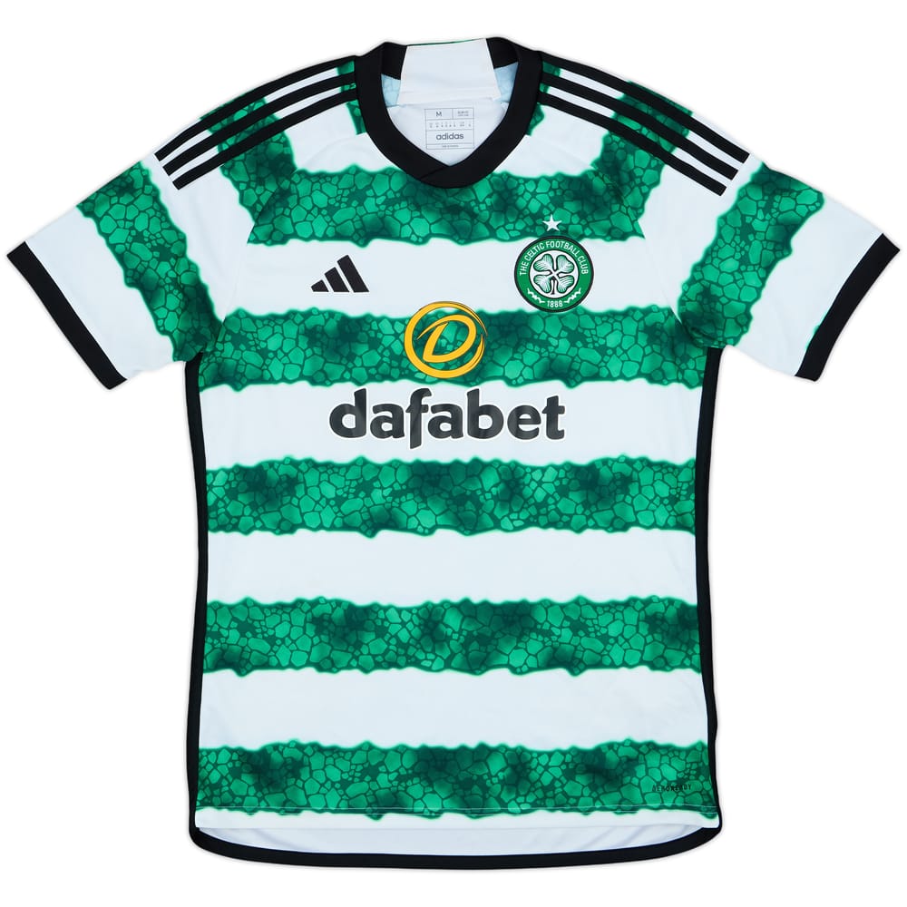 2023-24 Celtic Home Shirt - 8/10 - (M)