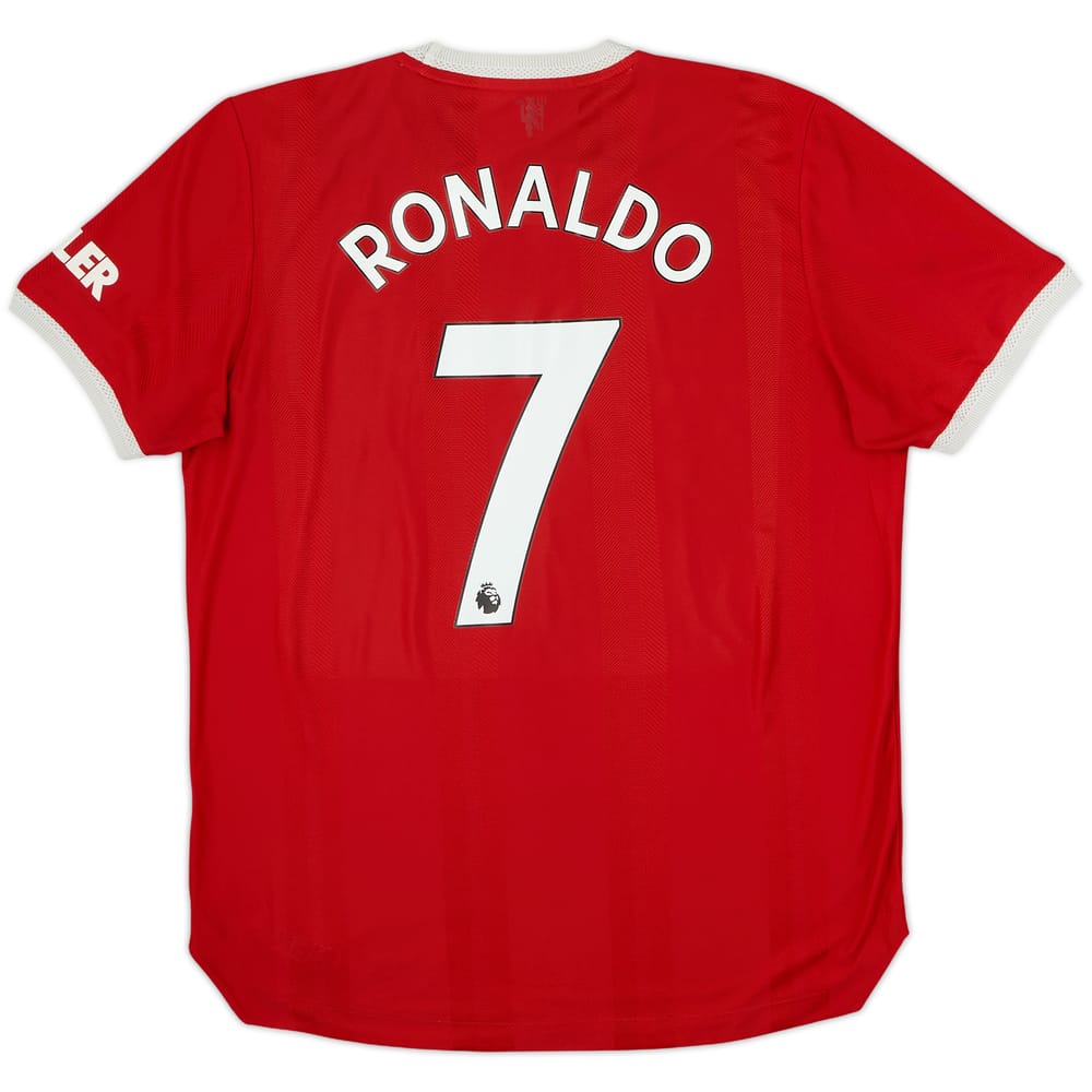2021-22 Manchester United Authentic Home Shirt Ronaldo #7 - 7/10 - (L)