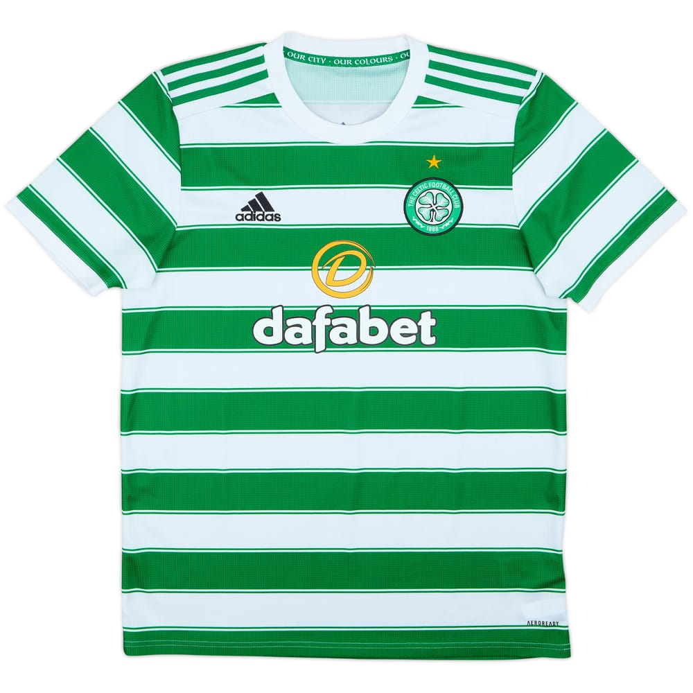 2021-22 Celtic Home Shirt - 10/10 - (L)