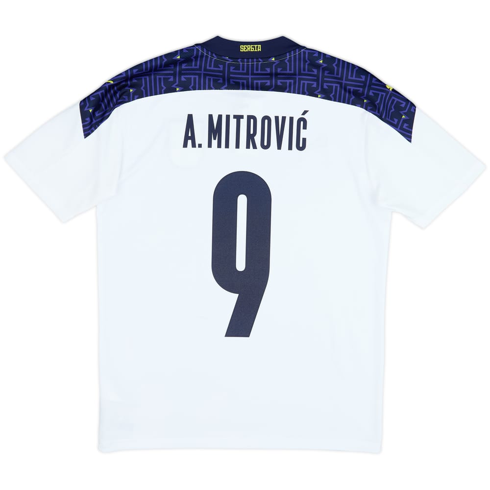 2020-21 Serbia Away Shirt A.Mitrovic #9 - 7/10 - (S)