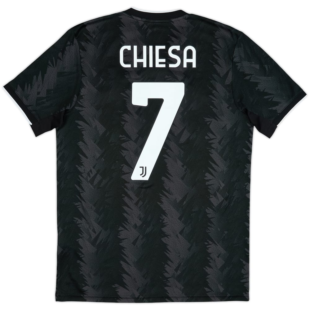 2022-23 Juventus Away Shirt Chiesa #7 - 10/10 - (M)