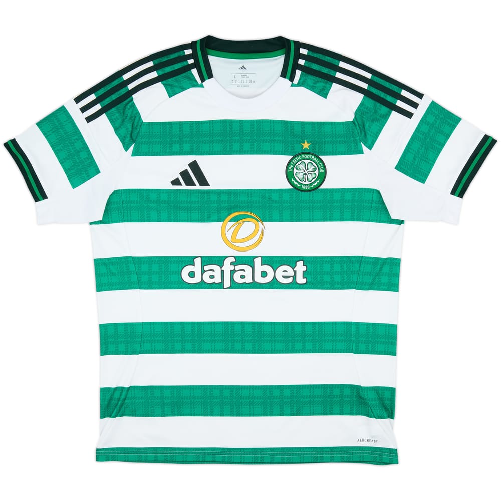 2025-26 Celtic Home Shirt - 10/10 - (L)