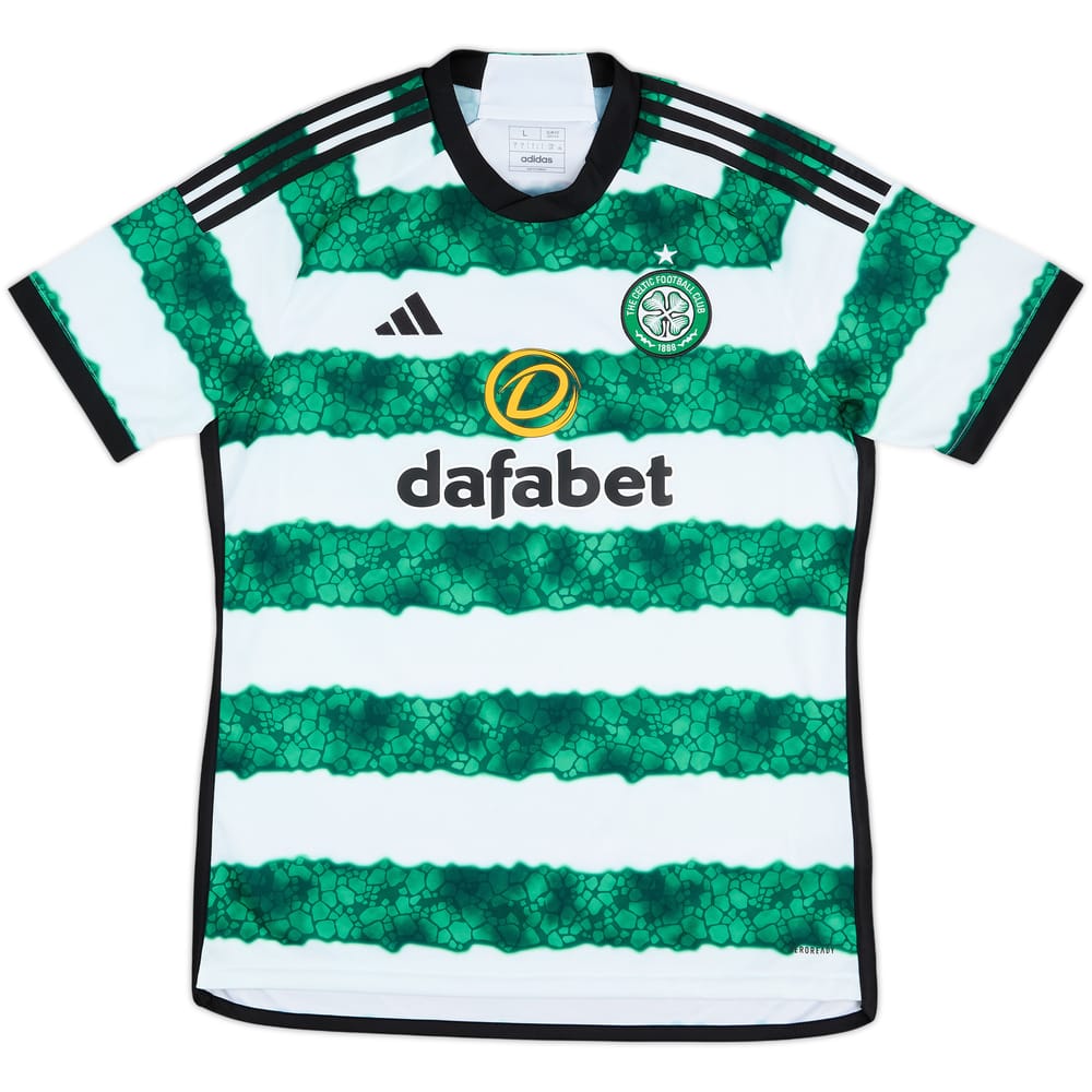 2023-24 Celtic Home Shirt - 10/10 - (L)