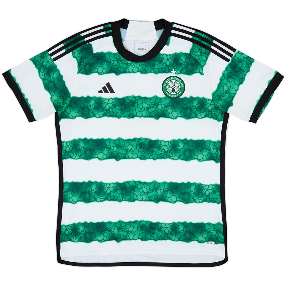 2023-24 Celtic Home Shirt - 8/10 - (L)
