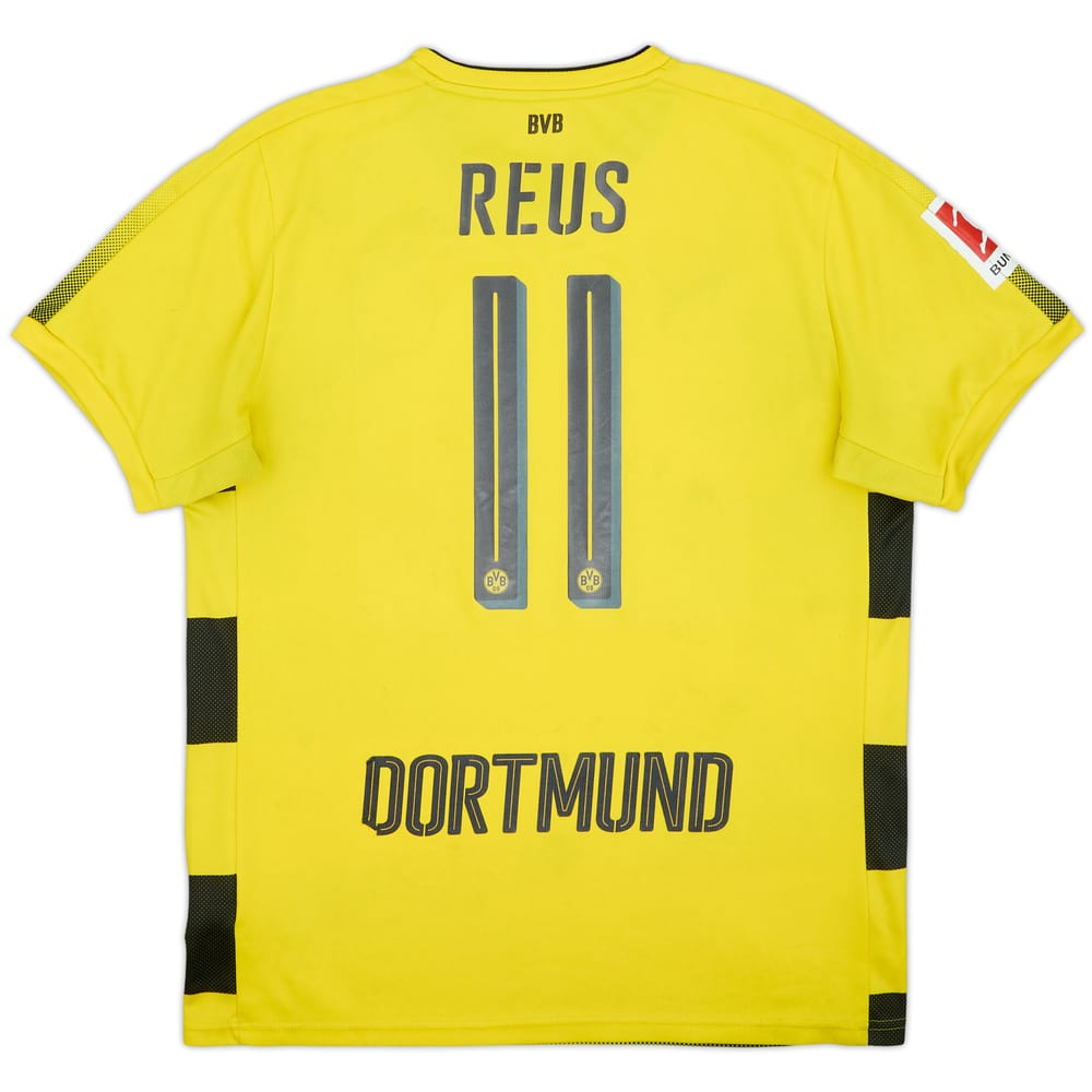 2017-18 Borussia Dortmund Home Shirt Reus #11 - 6/10 - (L)