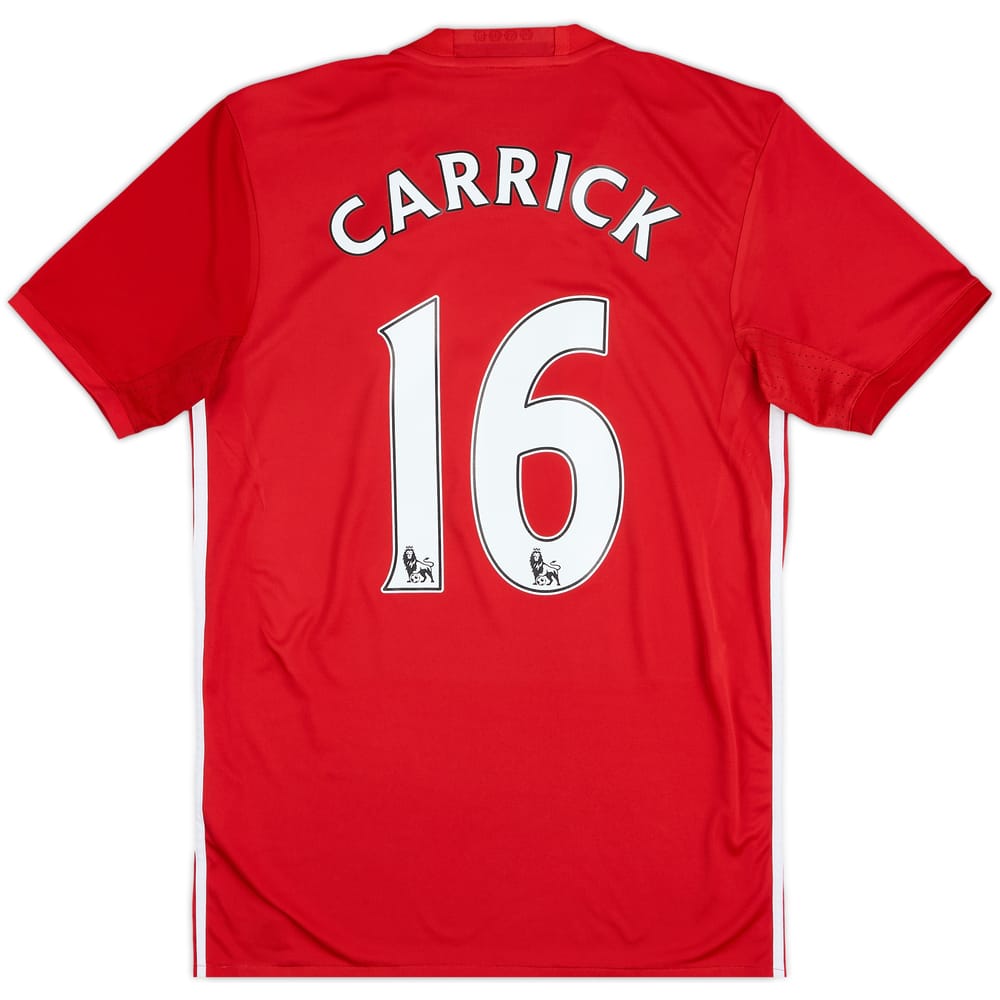 2016-17 Manchester United Home Shirt Carrick #16