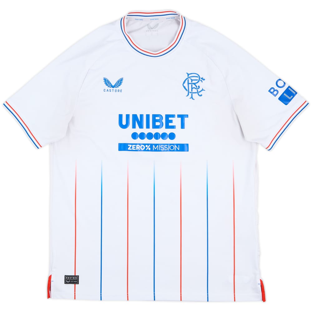 2023-24 Rangers Away Shirt - 5/10 - (XL)
