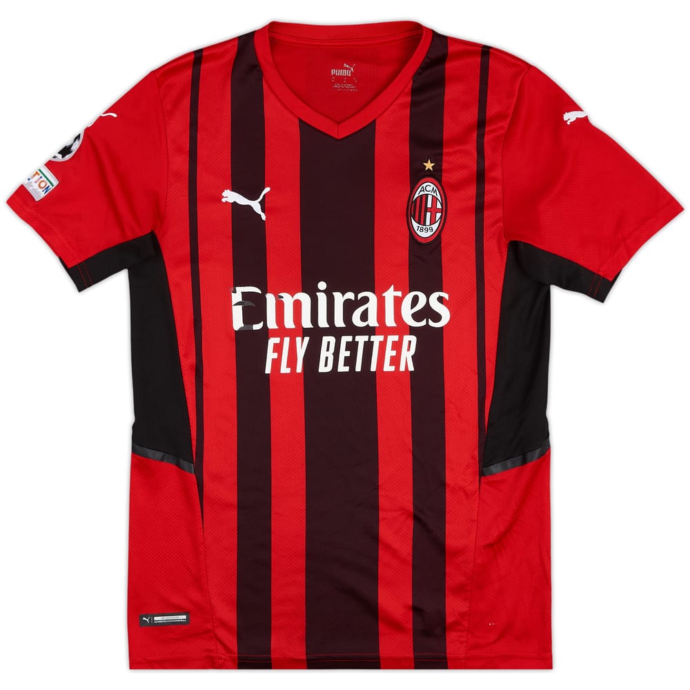 2021-22 AC Milan Home Shirt - 4/10 - (M)