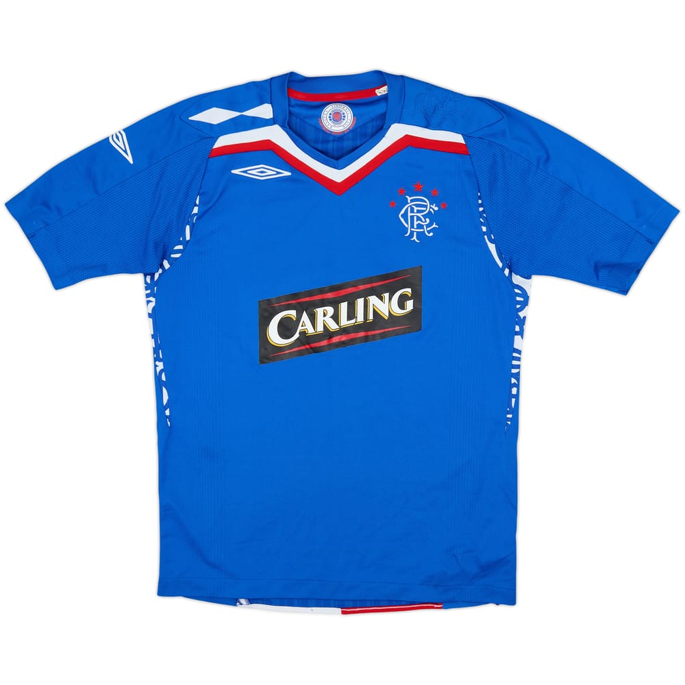 2007-08 Rangers Home Shirt - 7/10 - (S)