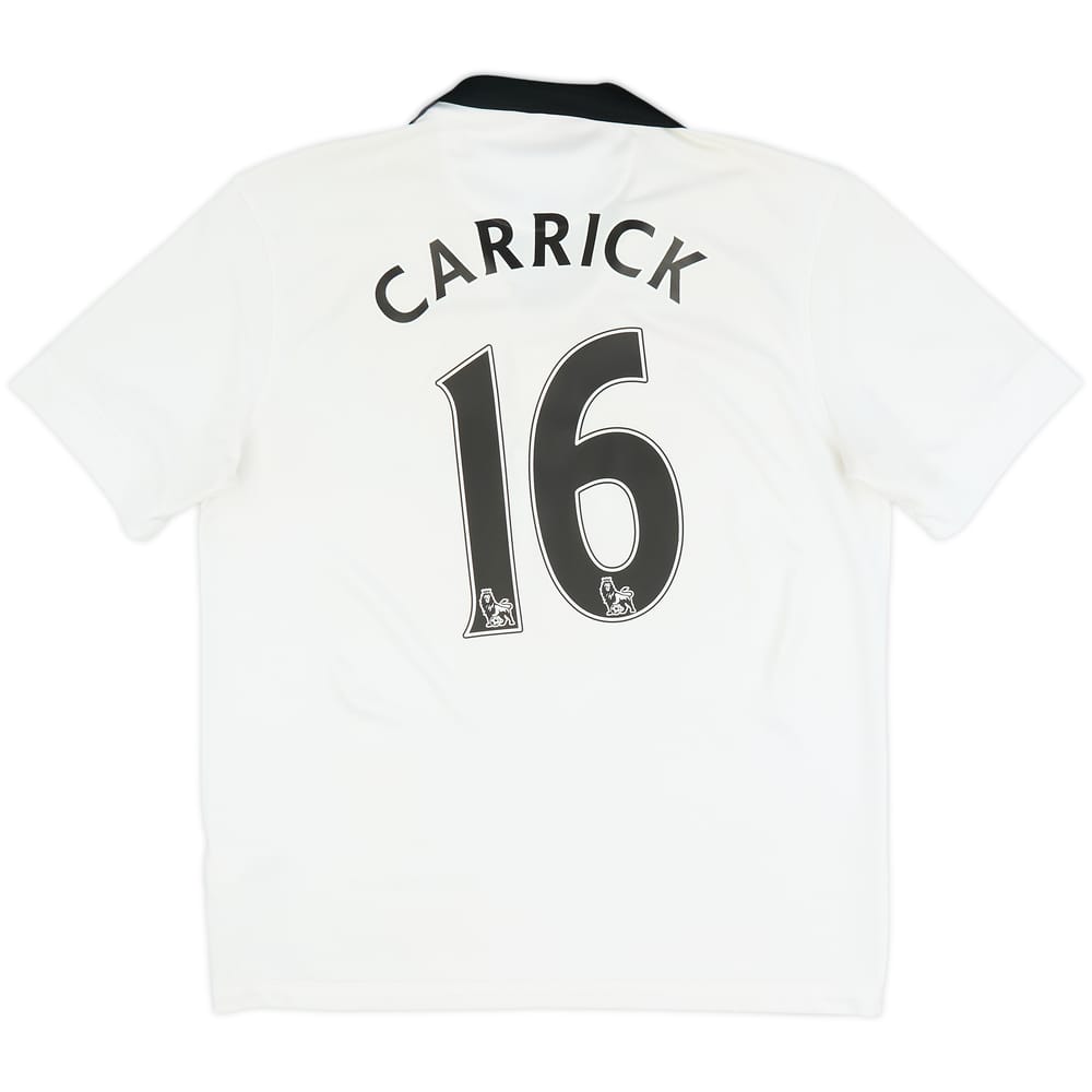 2014-15 Manchester United Away Shirt Carrick #16 - 7/10 - (L)