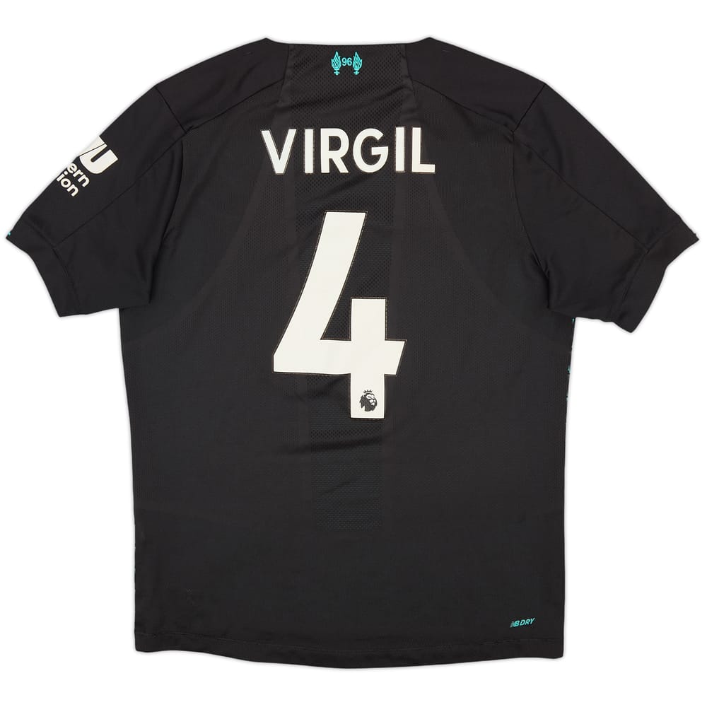 2019-20 Liverpool Third Shirt Virgil #4 - 6/10 - (S)