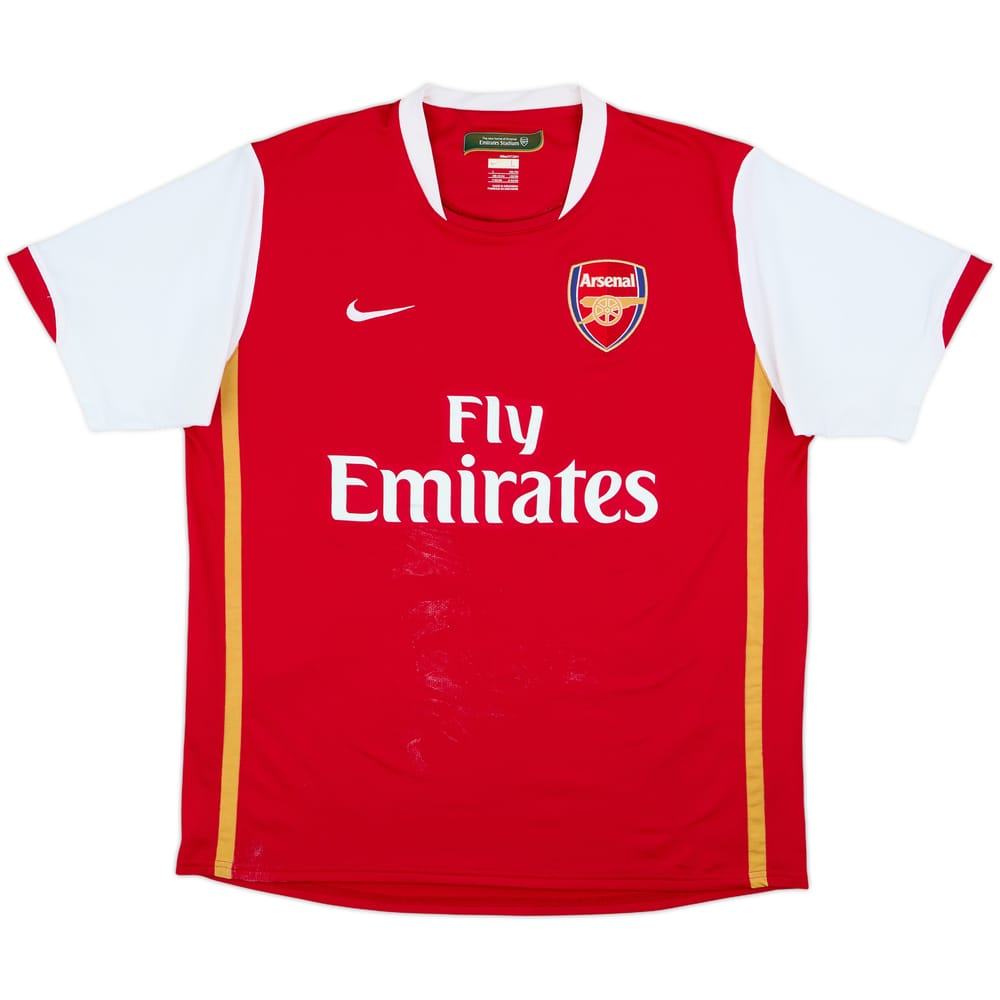 2008-10 Arsenal Home Shirt Fabregas #4 - 4/10 - (L)