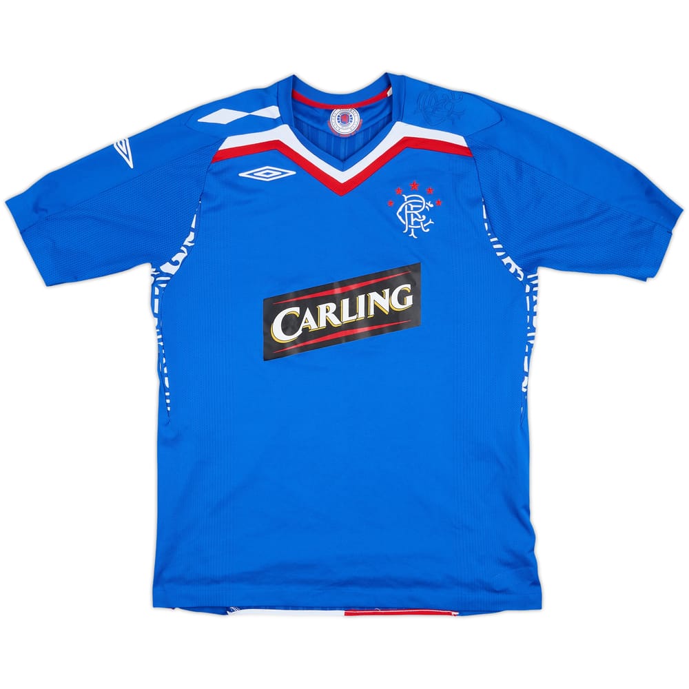 2007-08 Rangers Home Shirt - 9/10 - (M)