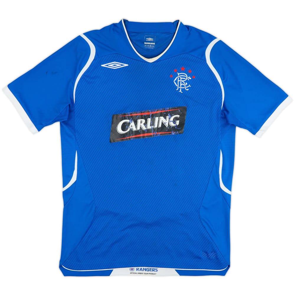 2008-09 Rangers Home Shirt - 4/10 - (M)