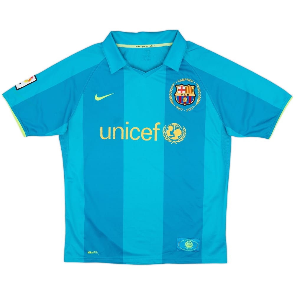 2007-09 Barcelona Away Shirt - 5/10 - (L)