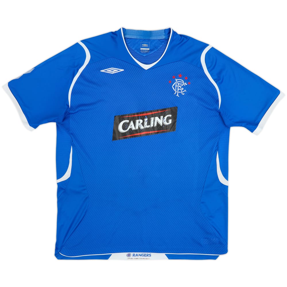 2008-09 Rangers Home Shirt - 5/10 - (XL)